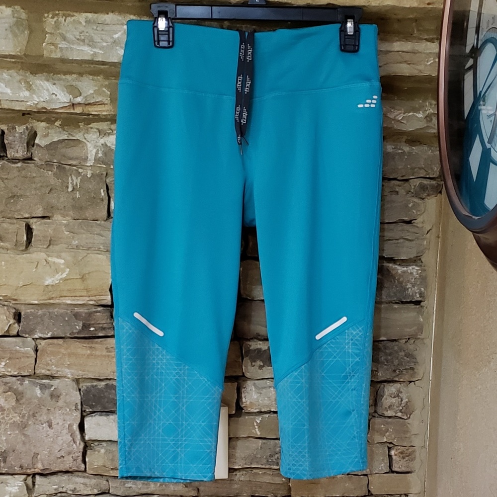BCG High Visibility Reflective Cropped Leggings-M